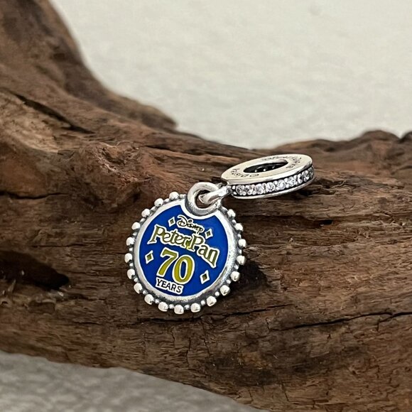 Pandora Disney Peter Pan 70th Anniversary S925 Silver Dangle Charm - Picture 2 of 4